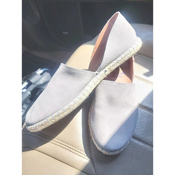Flats Womens US 11  Gray Suede Leather Shoes VERBENAS Carmen Casual - Picture 8 of 10